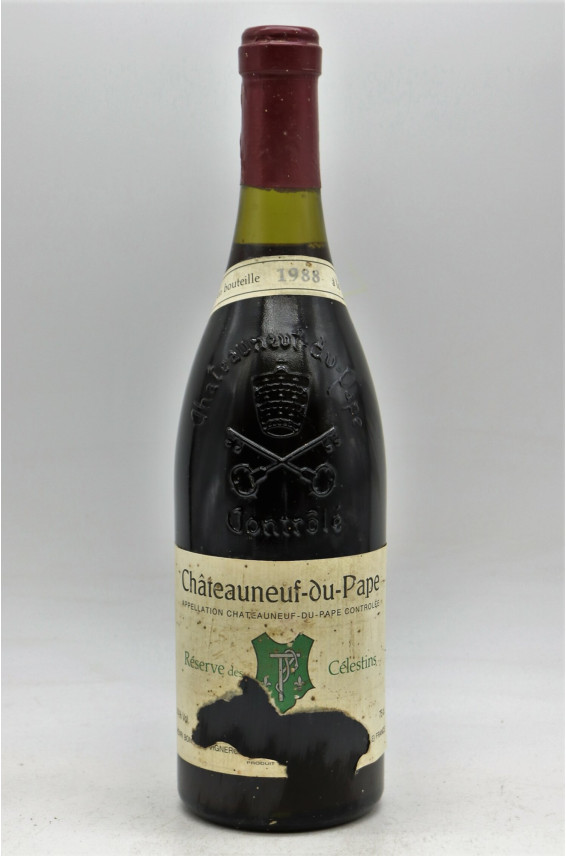 Henri Bonneau Châteauneuf du Pape Réserve des Célestins 1988 - PROMO -10% !