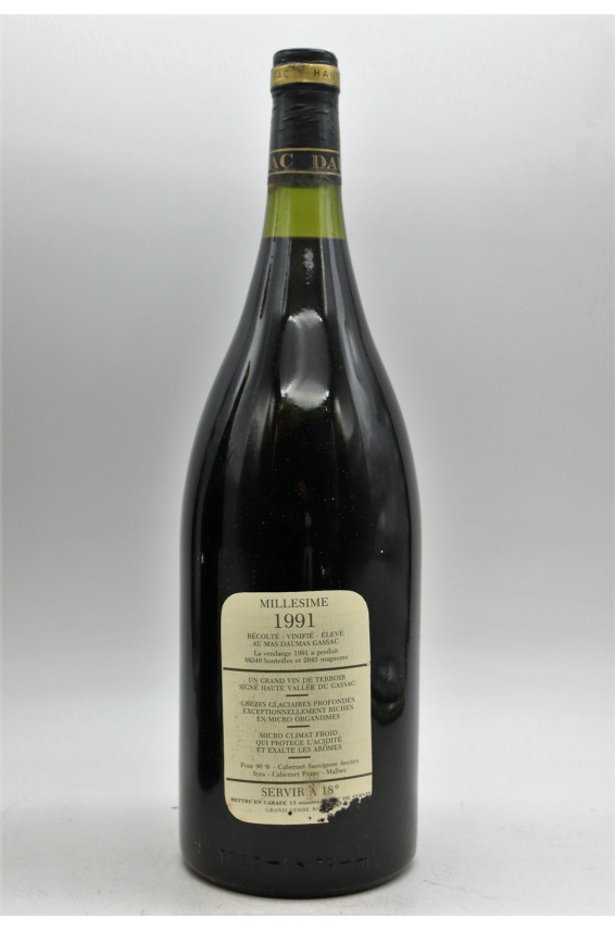 Mas de Daumas Gassac 1991 Magnum - PROMO -10% !