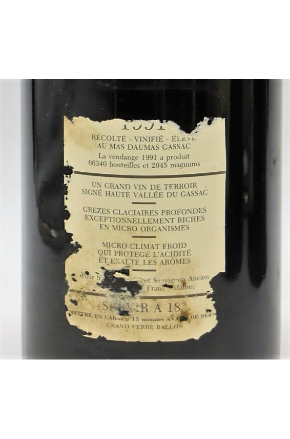 Mas de Daumas Gassac 1991 Magnum - PROMO -10% !