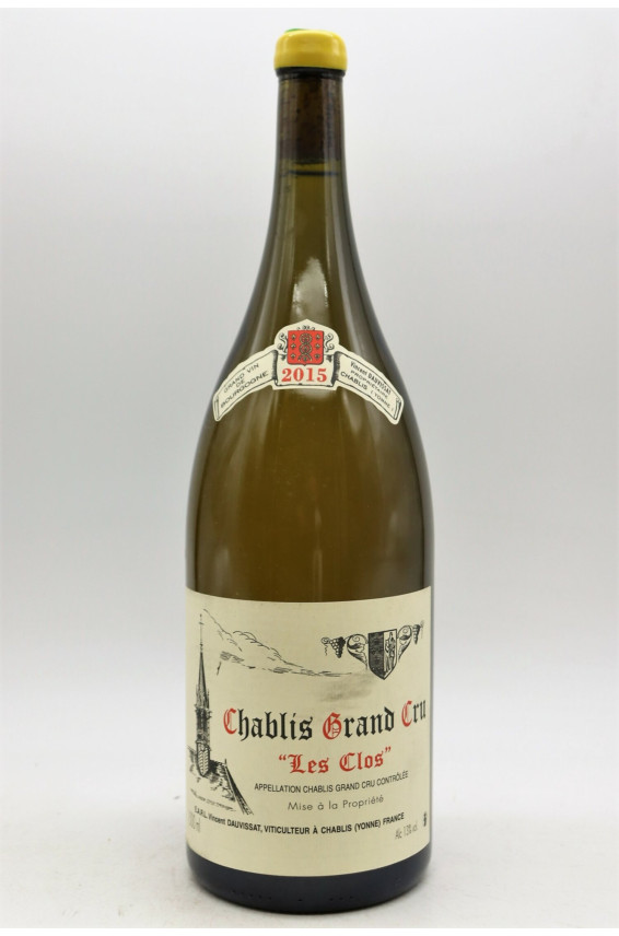 Vincent Dauvissat Chablis Grand cru Les Clos 2015 Magnum