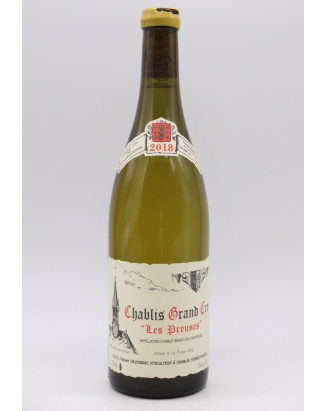 Vincent Dauvissat Chablis Grand cru Les Preuses 2018