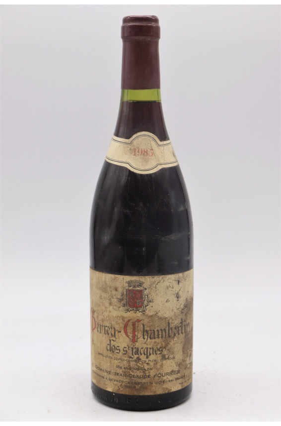 Jean Claude Fourrier Gevrey Chambertin 1er cru Clos Saint Jacques 1985 - PROMO -5% !