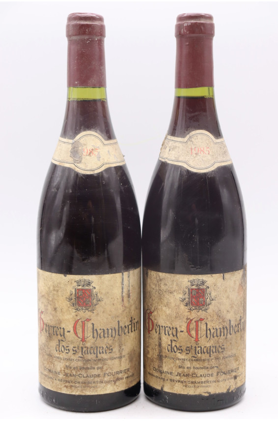 Jean Claude Fourrier Gevrey Chambertin 1er cru Clos Saint Jacques 1985 - PROMO -5% !