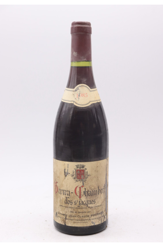 Jean Claude Fourrier Gevrey Chambertin 1er cru Clos Saint Jacques 1985 - PROMO -5% !