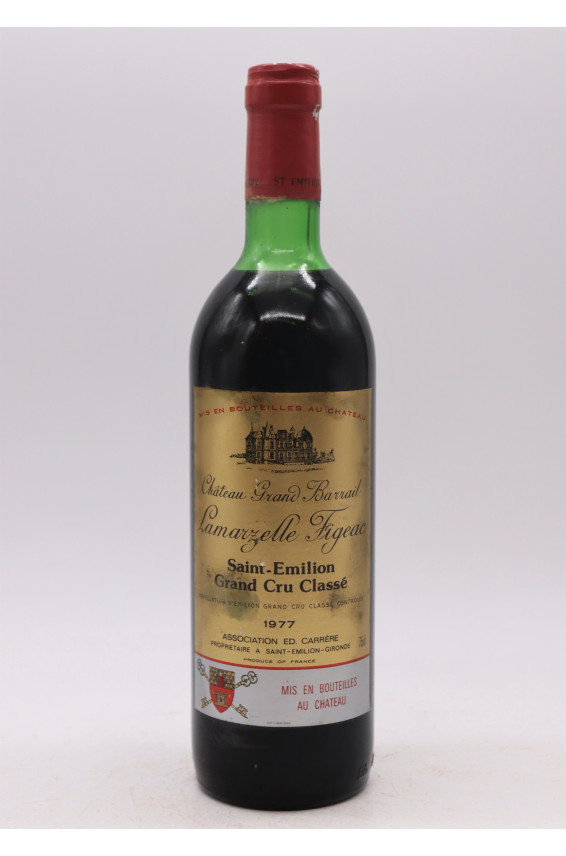 Grand Barail Lamarzelle Figeac 1977 - 10% DISCOUNT !