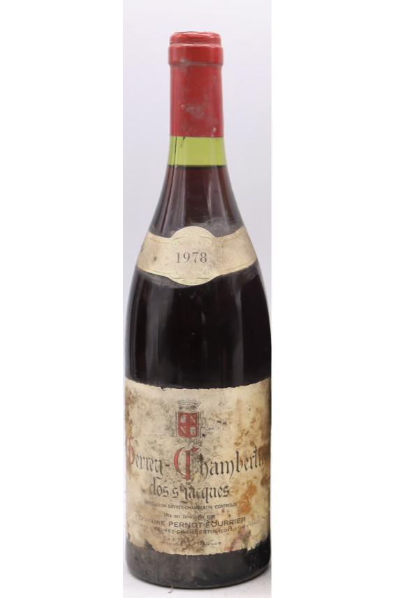 Pernot Fourrier Gevrey Chambertin 1er cru Clos Saint Jacques 1978 - PROMO -5% !