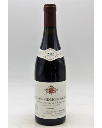 Ramonet Chassagne Montrachet 1er cru Clos de la Boudriotte 2002 rouge