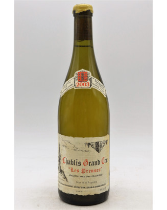 Vincent Dauvissat Chablis Grand cru Les Preuses 2003