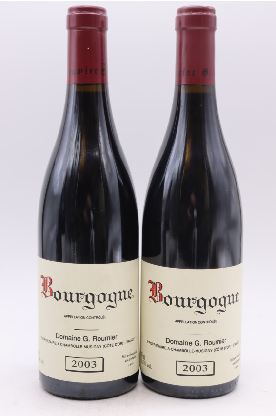 Georges Roumier Bourgogne 2003