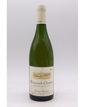 Jean Marc Roulot Meursault 1er cru Charmes 2001 -5% DISCOUNT !