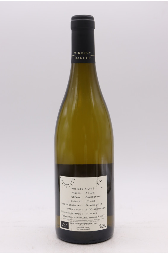 Vincent Dancer Chassagne Montrachet 1er cru Tête du Clos 2014