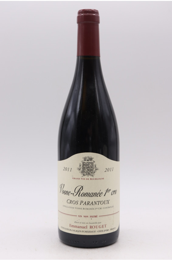 Emmanuel Rouget Vosne Romanée 1er cru Cros Parantoux 2011