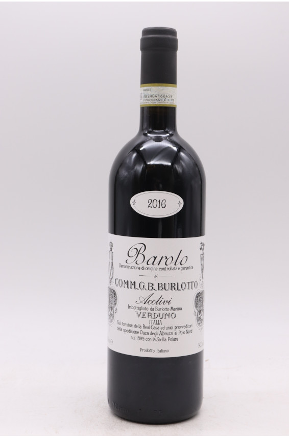 Comm G B Burlotto Barolo Acclivi 2016