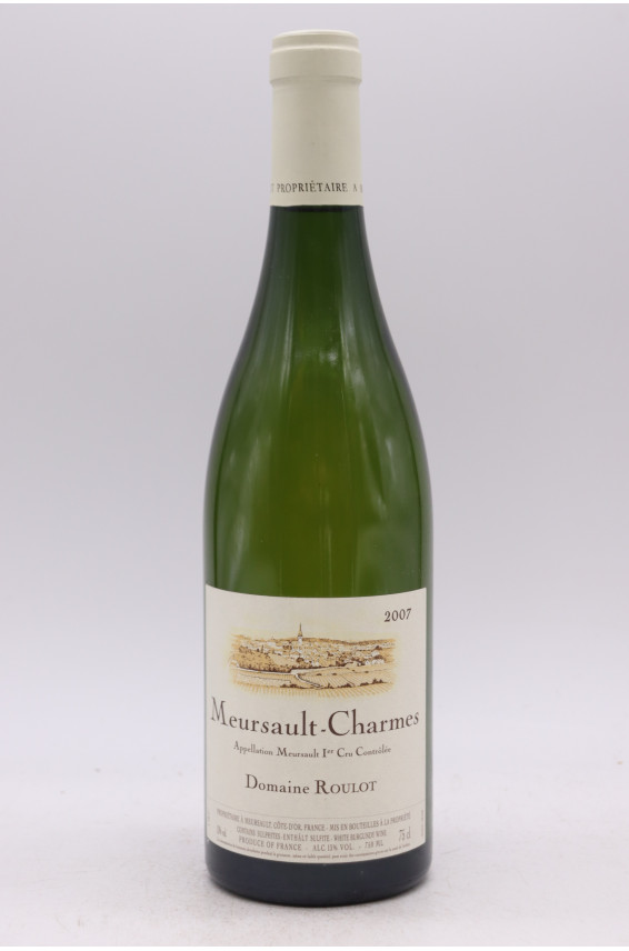 Domaine Roulot Meursault 1er cru Charmes 2007