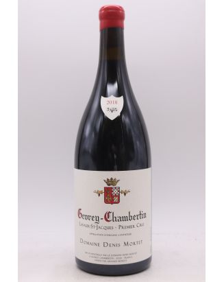 Denis Mortet Gevrey Chambertin 1er cru Lavaux Saint Jacques 2018 Magnum