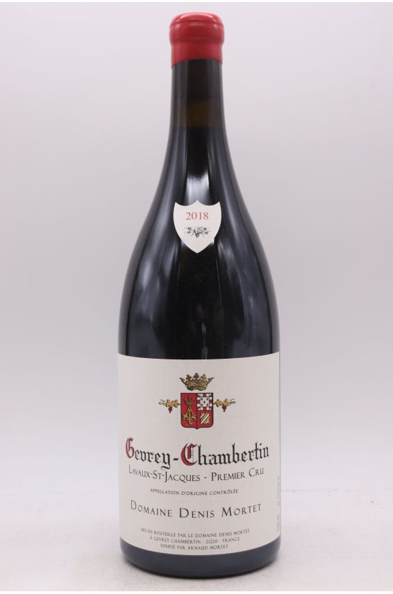 Denis Mortet Gevrey Chambertin 1er cru Lavaux Saint Jacques 2018 Magnum