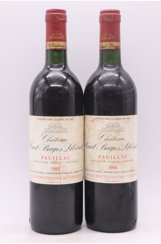 Haut Bages Libéral 1988