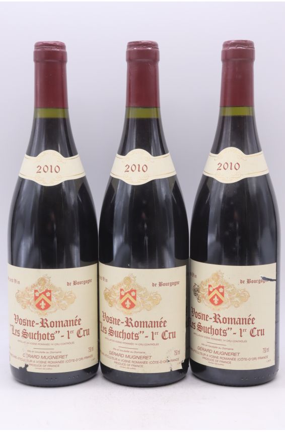 Gérard Mugneret Vosne Romanée 1er cru Les Suchots 2010