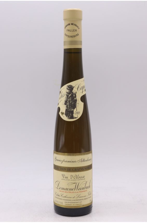 Weinbach Alsace Grand cru Gewurztraminer Altenbourg Selection de Grains Nobles 2005 37.5CL