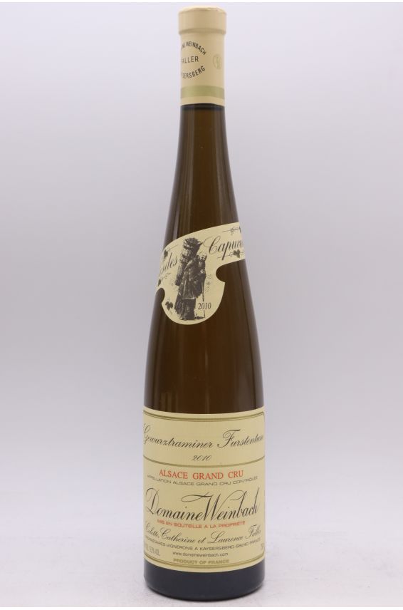 Weinbach Alsace Grand cru Gewurztraminer Furstentum 2010