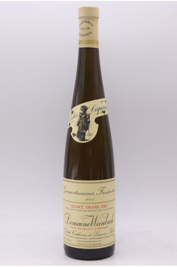 Weinbach Alsace Grand cru Gewurztraminer Furstentum 2007