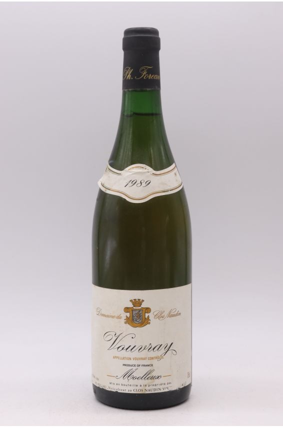 Foreau Vouvray Moelleux 1989