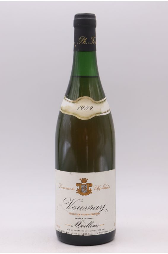 Foreau Vouvray Moelleux 1989