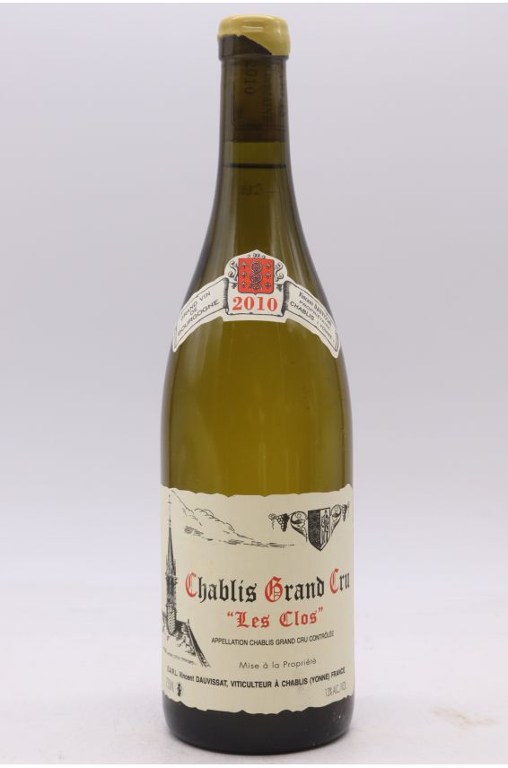 Vincent Dauvissat Chablis Grand cru Les Clos 2010