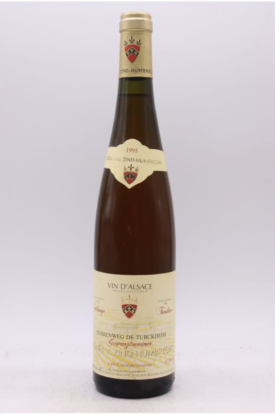 Zind Humbrecht Alsace Gewurztraminer Herrenweg de Turckheim 1995