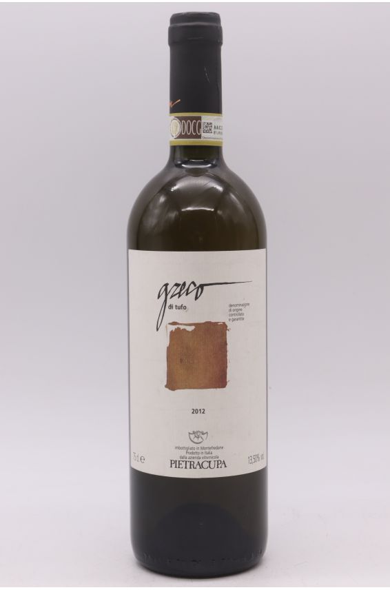 Pietracupa Greco di Tufo 2012 blanc