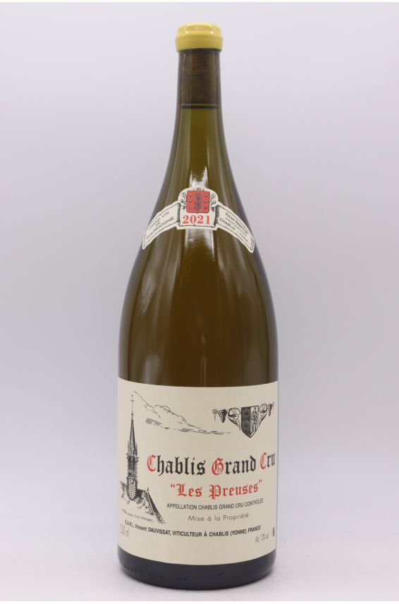 Vincent Dauvissat Chablis Grand cru Les Preuses 2021 Magnum