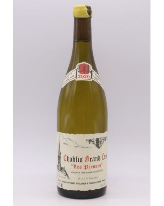 Vincent Dauvissat Chablis Grand cru Les Preuses 2020