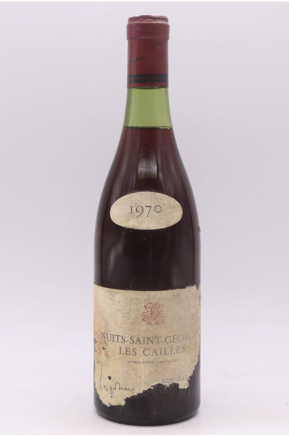 Ropiteau Nuits Saint Georges Les Cailles 1970