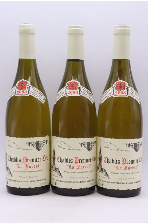 Vincent Dauvissat Chablis 1er cru Forest 2008