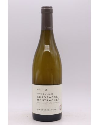 Vincent Dancer Chassagne Montrachet 1er cru Tête du Clos 2013