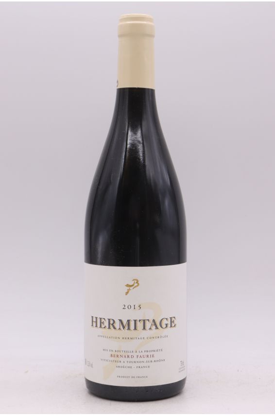 Bernard Faurie Hermitage 2015