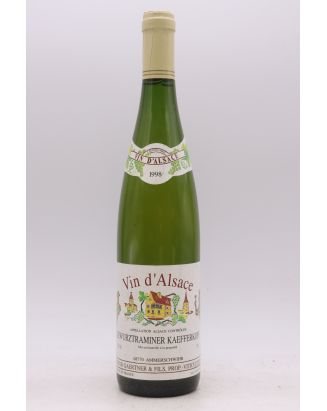 Victor Gaertner Alsace Gewurztraminer Kaefferkopf 1998