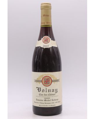 Michel Lafarge Volnay 1er cru Clos des Chênes 2007