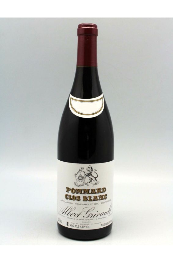 Albert Grivault Pommard 1er cru Clos Blanc 2020