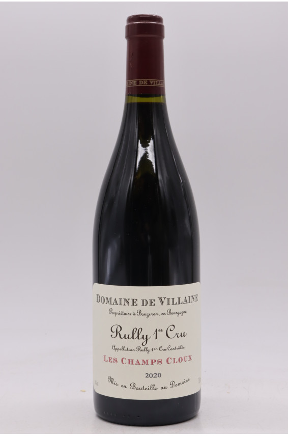 De Villaine Rully 1er cru Champ Cloux 2020 rouge