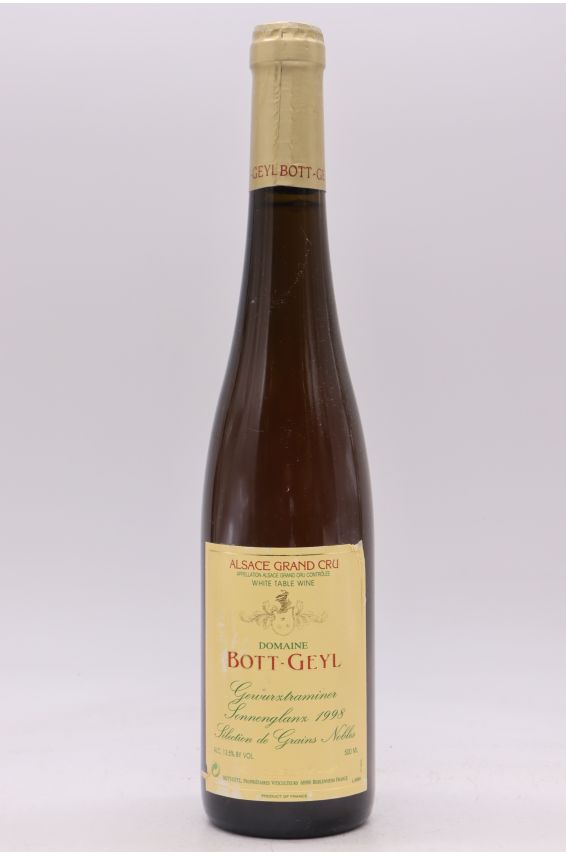 Bott Geyl Alsace Grand Cru Sonnenglanz Gewurztraminer Sélection de Grains Nobles 1998 50cl