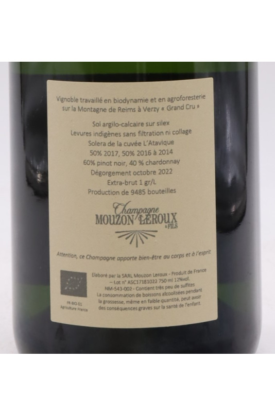 Mouzon Leroux l'Ascendant Solera Grand Cru Extra Brut