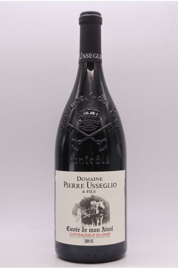 Pierre Usséglio Châteauneuf du Pape Cuvée de mon Aieul 2015 Magnum