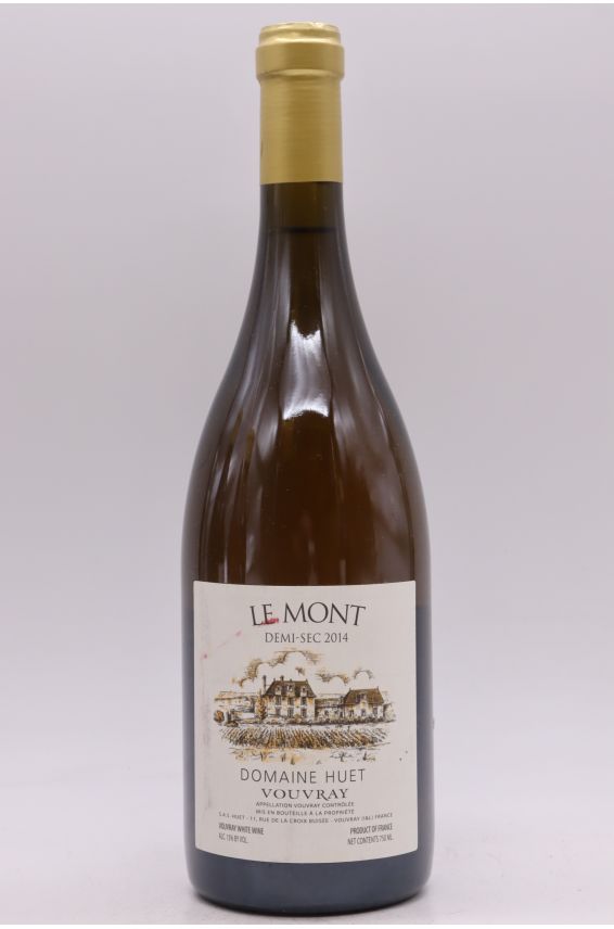 Huet Vouvray Le Mont Demi Sec 2014