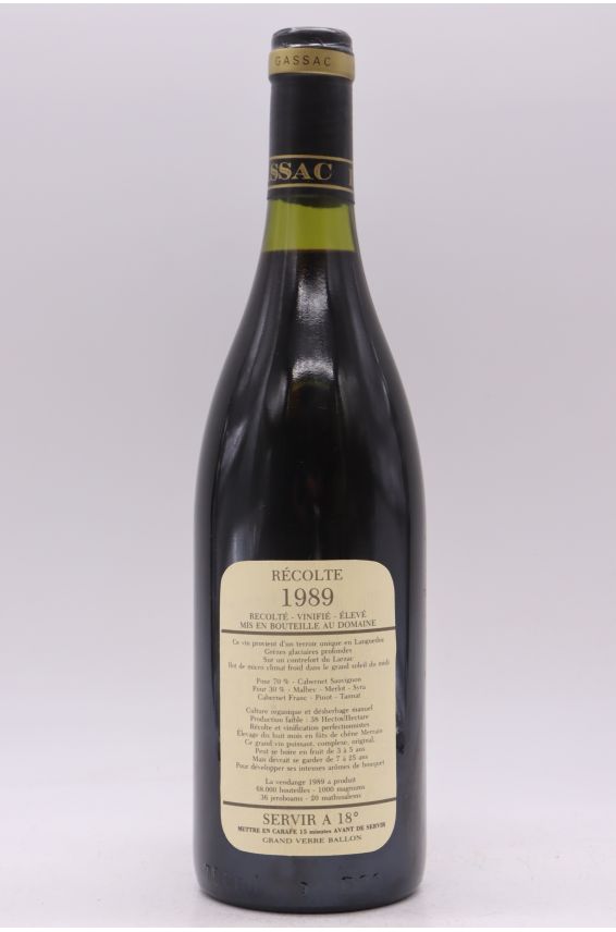 Mas de Daumas Gassac 1989