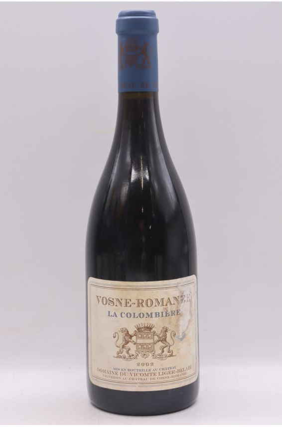 Comte Liger Belair Vosne Romanée La Colombière 2002 - PROMO -10% !