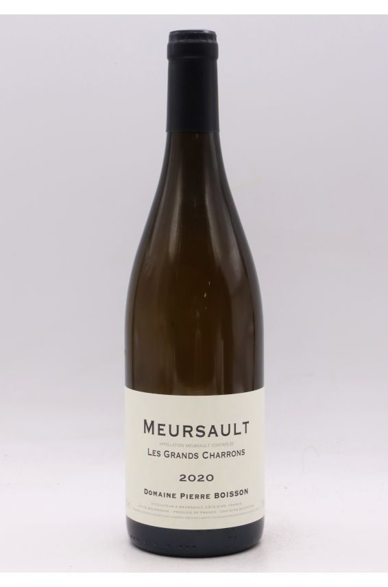 Pierre Boisson Meursault Les Grands Charrons 2020