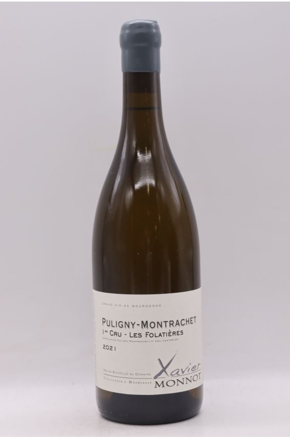 Xavier Monnot Puligny Montrachet 1er cru Les Folatières 2021