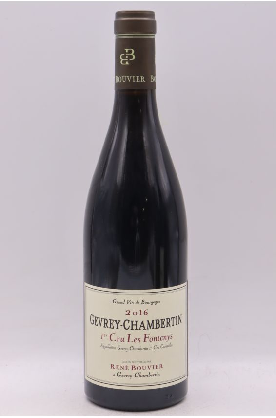 René Bouvier Gevrey Chambertin 1er cru Les Fontenys 2016