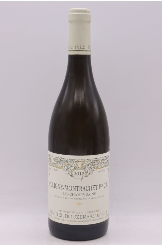 Michel Bouzereau Puligny Montrachet 1er cru Les Champs Gains 2010